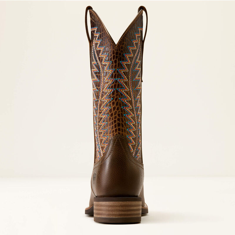 Ariat Ladies Monte Vista Wide Square Toe Western Boot 10080466