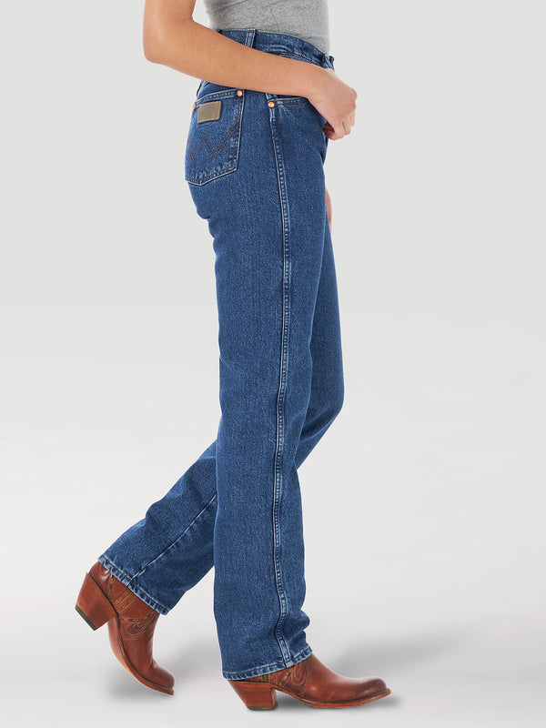 Wrangler Ladies Cowboy Cut Slim Fit Jean In Stonewash 112315294