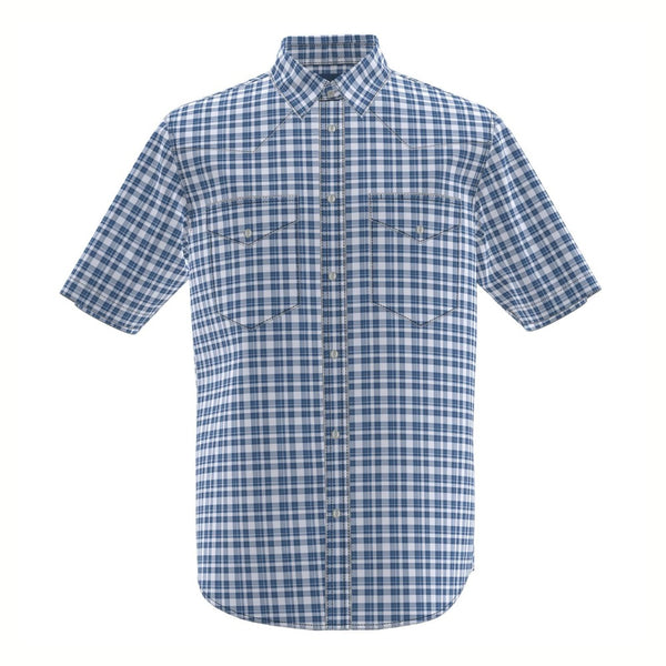 Wrangler Men's Wrinkle Resist Short Sleeve Classic Fit Shirt 112344409
