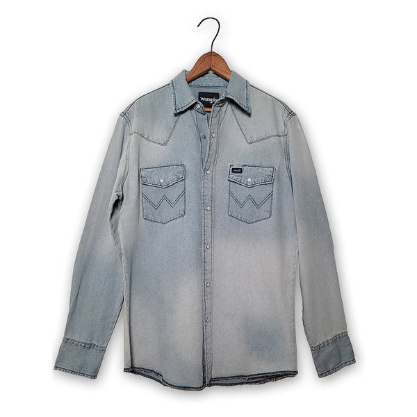 Wrangler Men's Vintage Inspired Western Snap 112345087