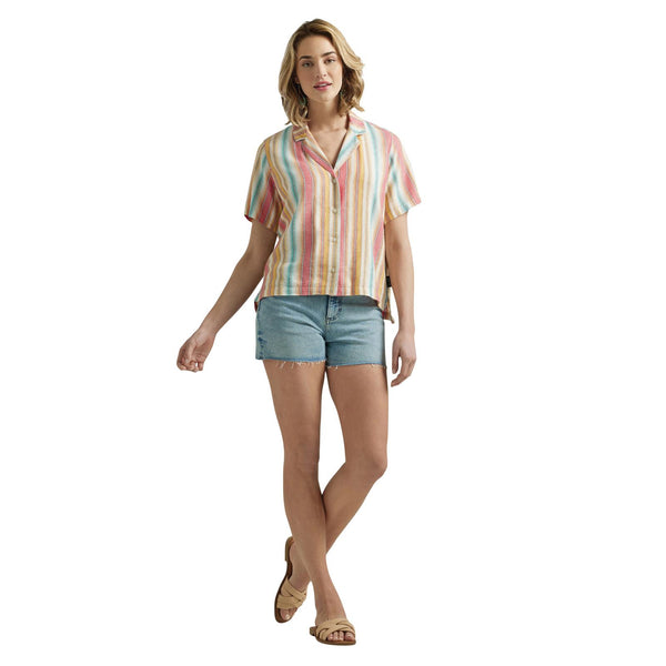 Wrangler Ladies Retro Americana Multi Stripe Shirt 112347227