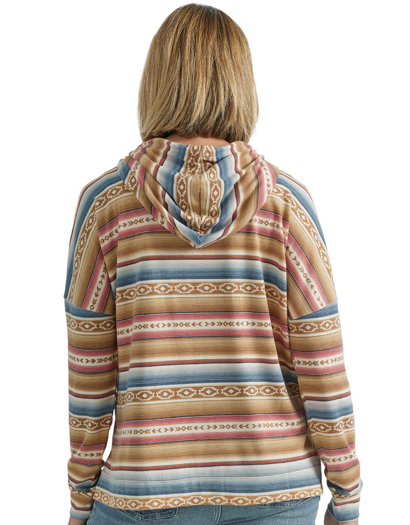 Wrangler Ladies Southwest Stripe Pullover-112352995