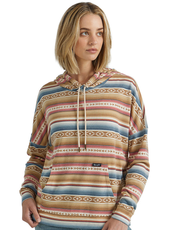 Wrangler Ladies Southwest Stripe Pullover-112352995