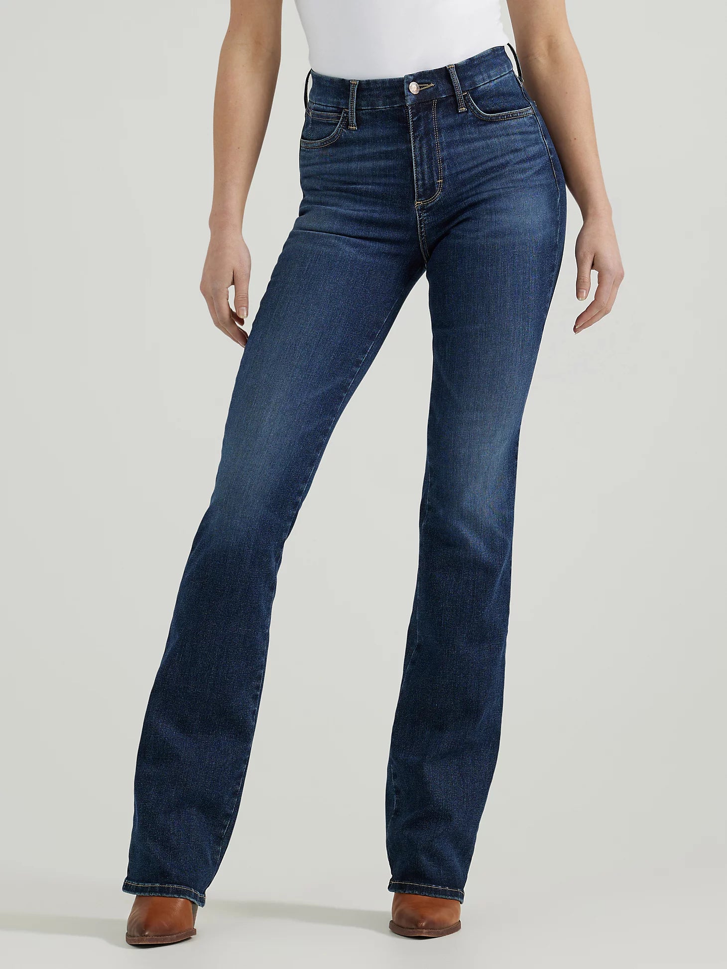 Wrangler Ladies Bespoke High Rise Boot Cut Jean - Lacey - 112359277