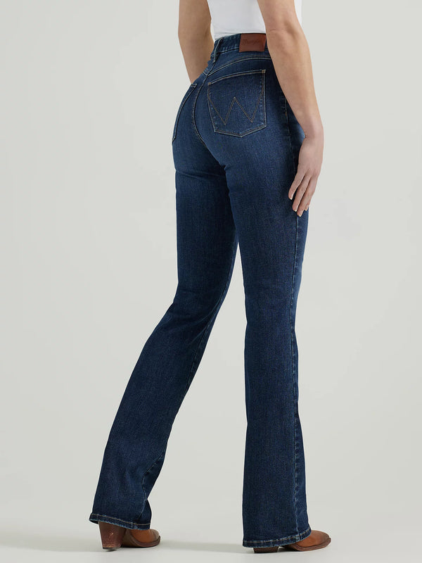 Wrangler Ladies Bespoke High Rise Boot Cut Jean - Lacey - 112359277