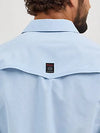 Wrangler Men's Short Sleeve ATG Drover Utility Shirt - Cerulean - 112360550
