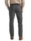 Wrangler Mens Performance Tough Comfort Cowboy Cut Grey Work Pants-112361550