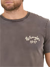 Wrangler Mens Mineral Wash Back Graphic TShirt-112361834