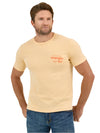 Wrangler Mens Golden Straw Graphic TShirt-112361923
