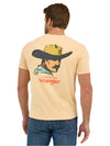 Wrangler Mens Golden Straw Graphic TShirt-112361923