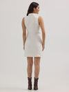 Wrangler Ladies White Western Snap Dress-112364413