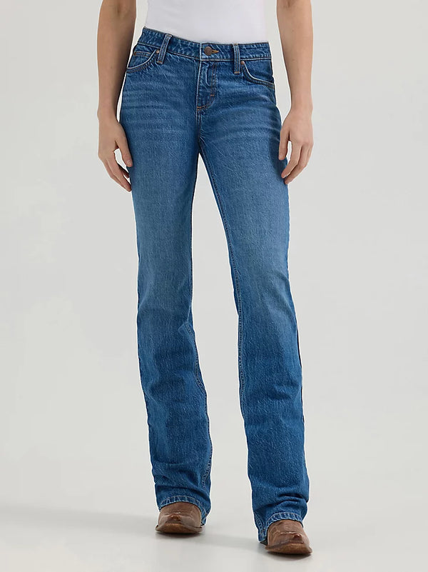 Wrangler Ladies Retro Mae Mid Rise Bootcut Jean-112364568