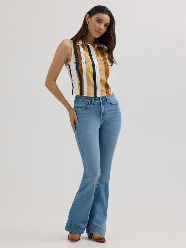 Wrangler Ladies Bailey High Rise Jordyn Trouser Jean-112364626