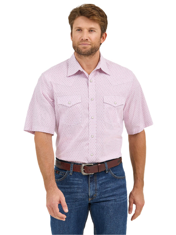 Wrangler Mens 20X Competion Short Sleeve Shirt-112365374