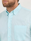 Wrangler Men's Cody Johnson Aqua Bursts Button Down-112365524