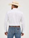 Wrangler Men's Cody Johnson Ceramic White Dot Button Down Shirt-112365607