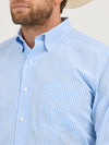 Wrangler Men's Cody Johnson Powder Check Button Down Shirt-112365621