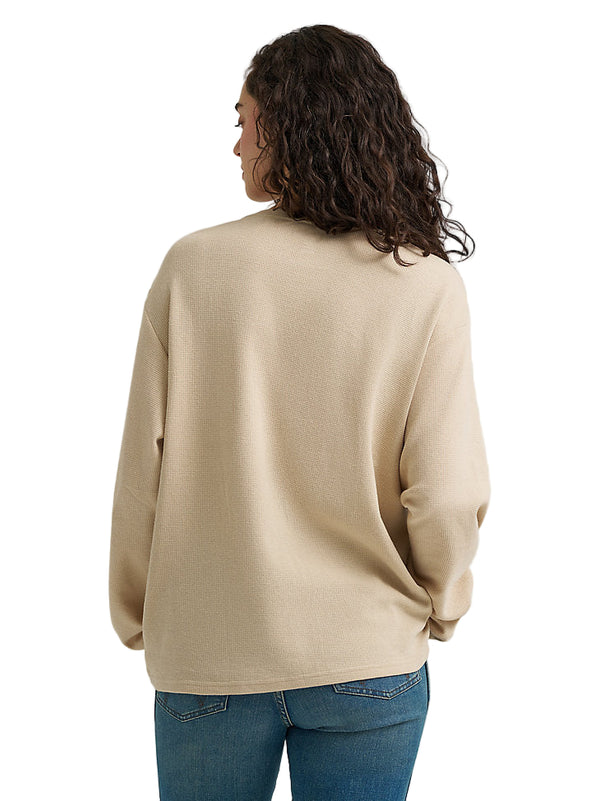 Wrangler Ladies Long Sleeve Graphic Girlfriend Shirt-112365761