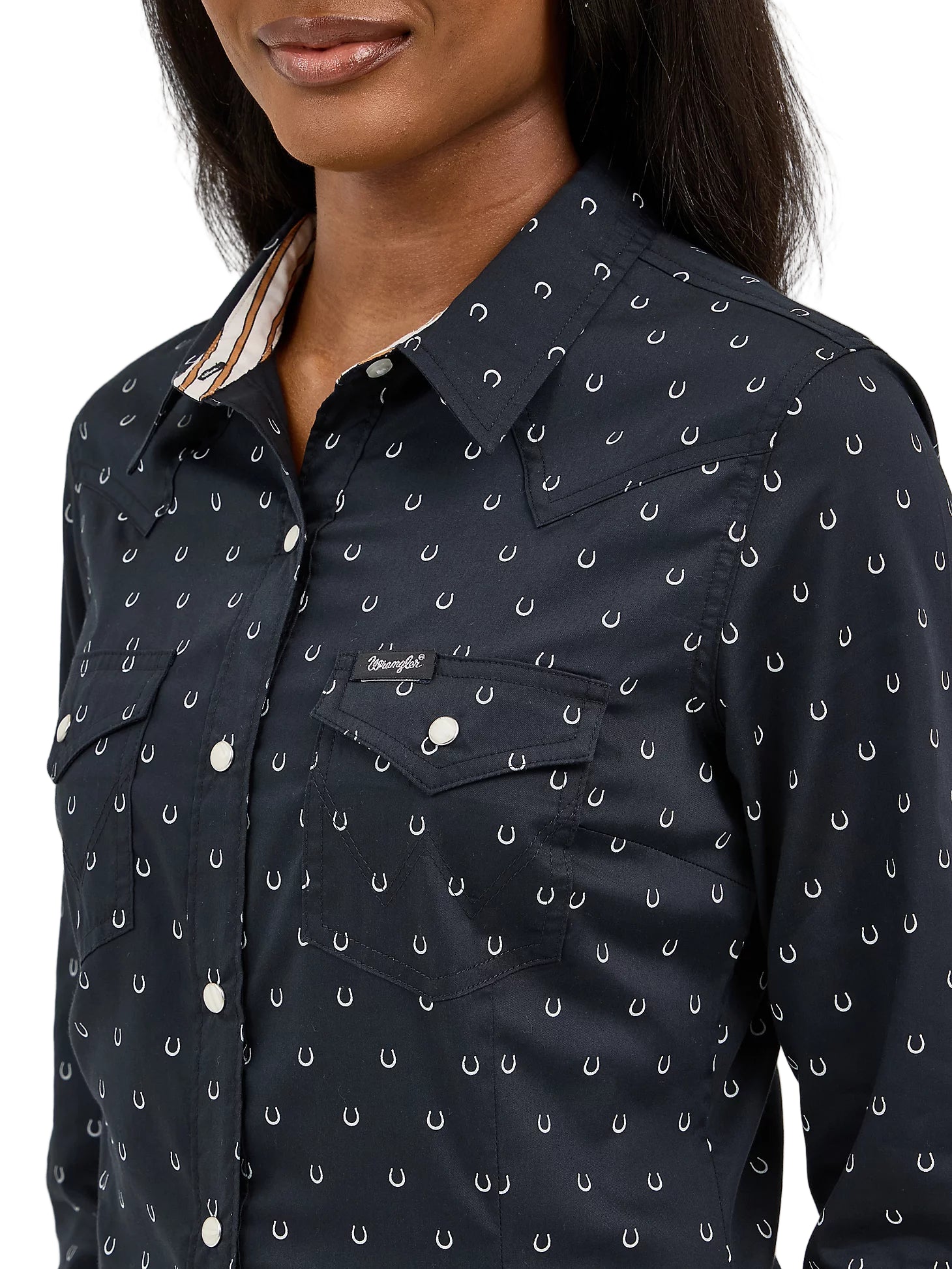Wrangler Ladies All Occasion Western Snap Shirt - 112371915
