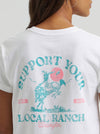 Wrangler Ladies Local Ranch Retro Regular Fit Tee-112372987