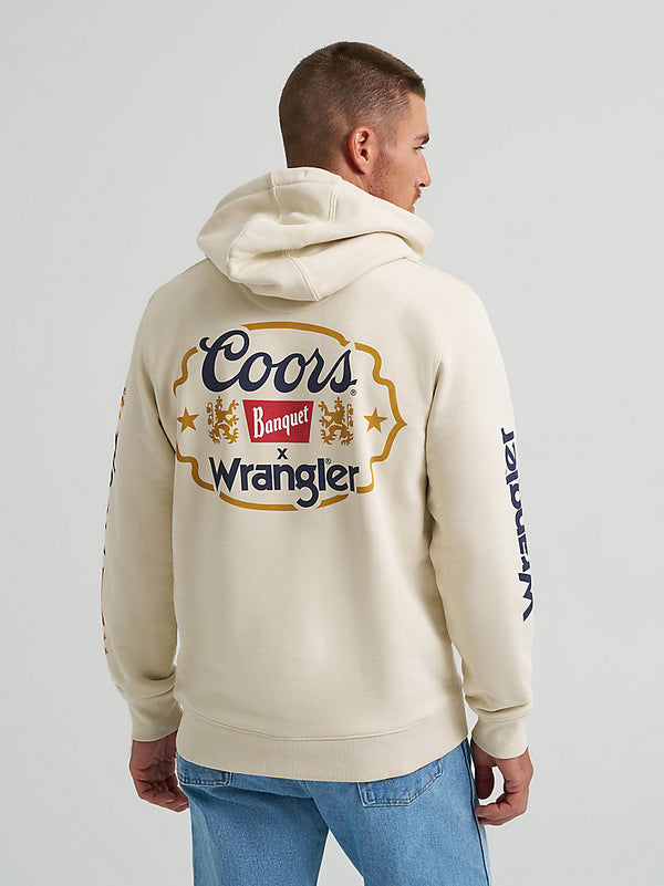 Wrangler Coors Banquet Off White Sweatshirt-112373866