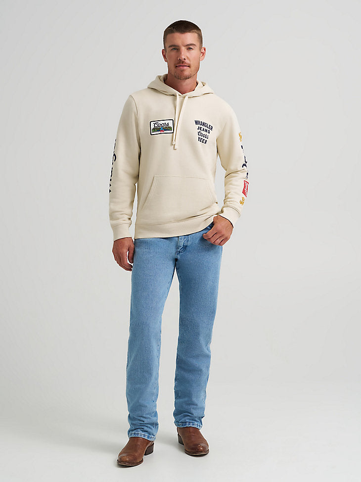 Wrangler Coors Banquet Off White Sweatshirt-112373866