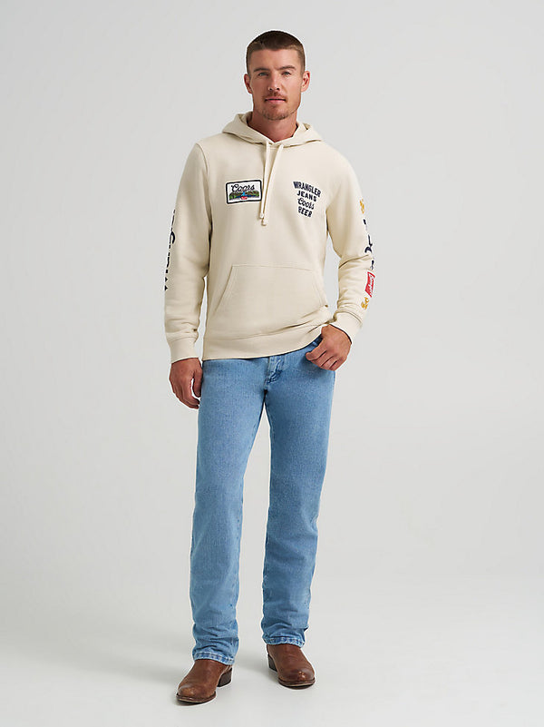 Wrangler Coors Banquet Off White Sweatshirt-112373866