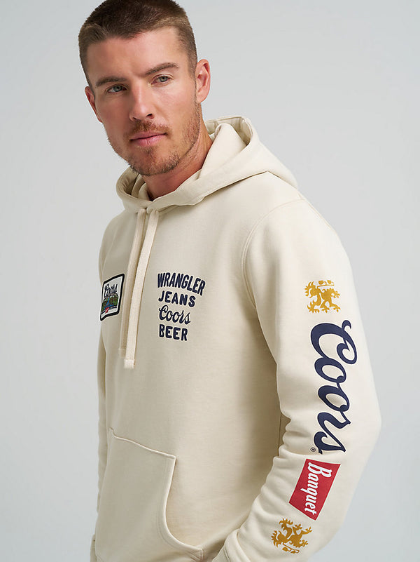 Wrangler Coors Banquet Off White Sweatshirt-112373866