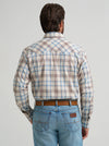 Wrangler Men's Historic Tan Retro Long Sleeve Western Shirt-112374742