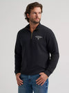 Wrangler Mens Longhorn Quarter Zip Fleece Pullover 112379609