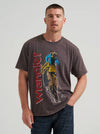 Wrangler Men's Wild Ride Vintage Fit Graphic T-Shirt - Phantom Acid Wash - 112380263