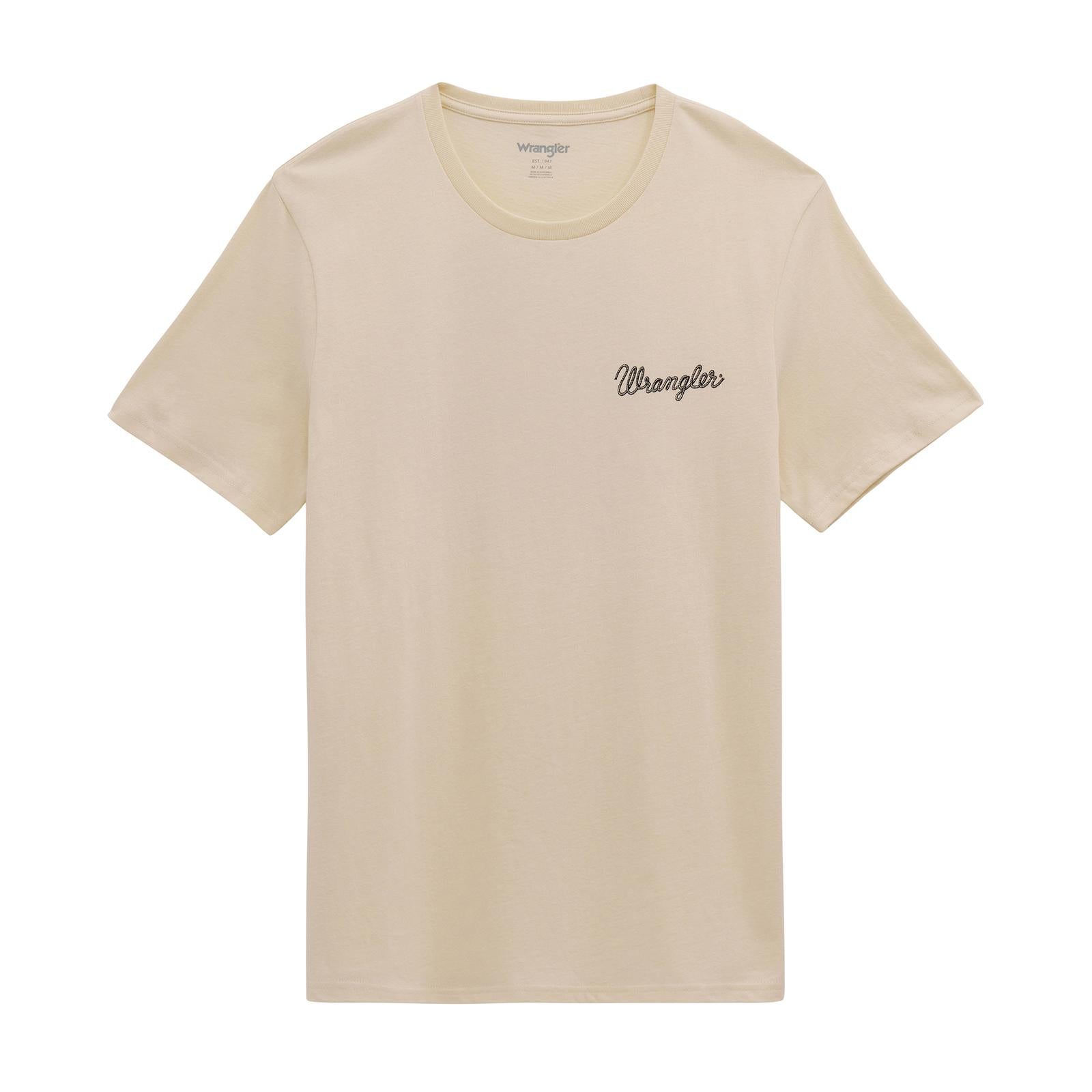 Wrangler Men's Graphic Short Sleeve T-Shirt - Antique White - 112380270