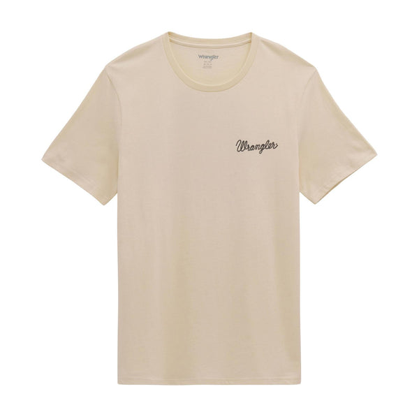 Wrangler Men's Graphic Short Sleeve T-Shirt - Antique White - 112380270