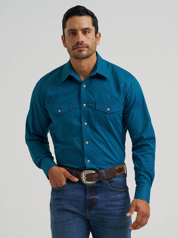 Wrangler Men's 20X Competition Long Sleeve Snap Shirt 112381476