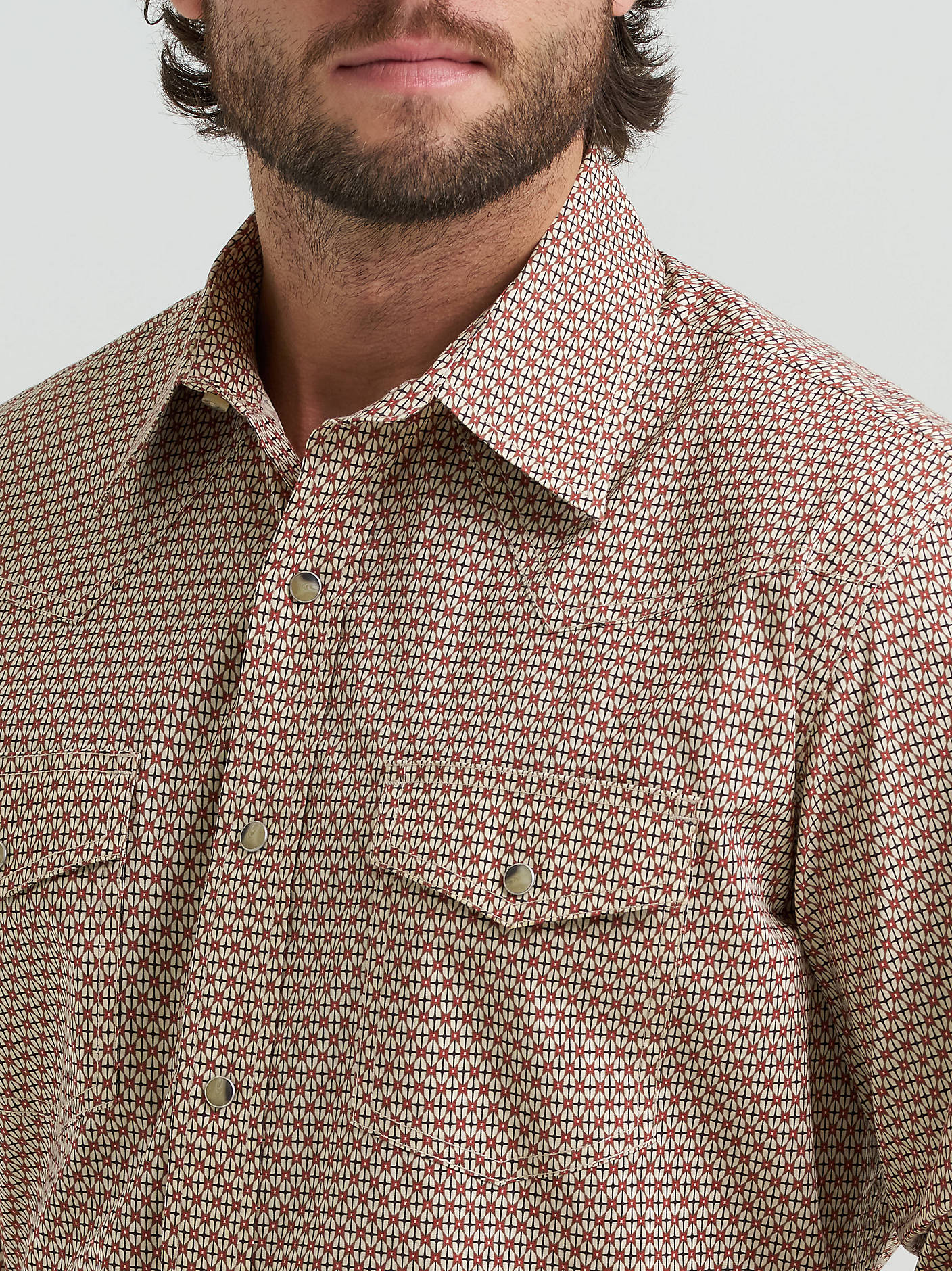 Wrangler Men's 20X Competition Long Sleeve Snap Shirt - 112381478