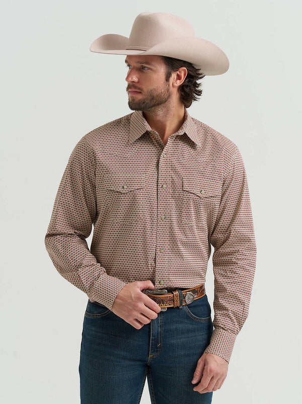 Wrangler Men's 20X Competition Long Sleeve Snap Shirt - 112381478