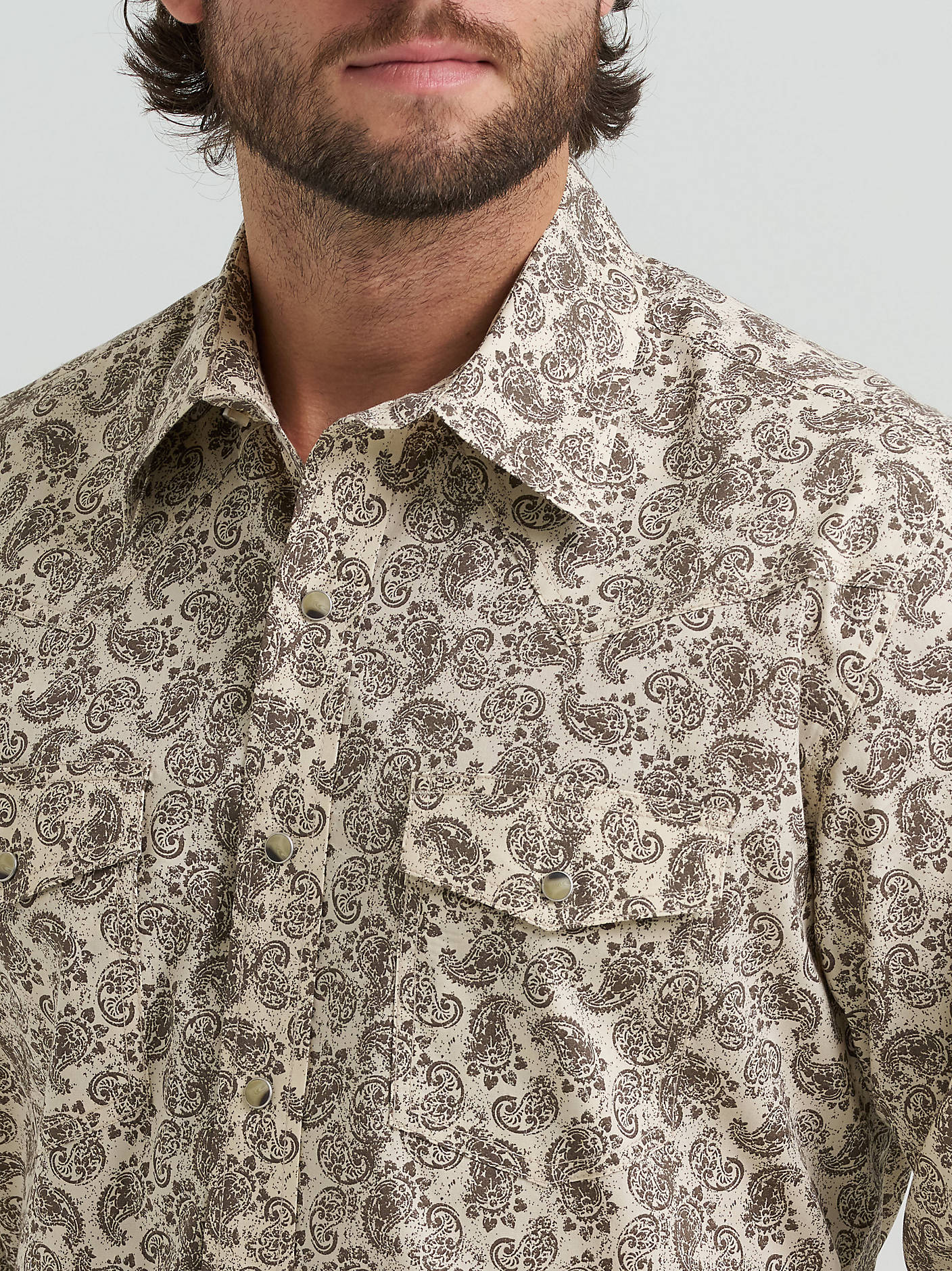 Wrangler Men's 20X Competition Long Sleeve Snap Shirt - 112381480