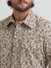Wrangler Men's 20X Competition Long Sleeve Snap Shirt - 112381480