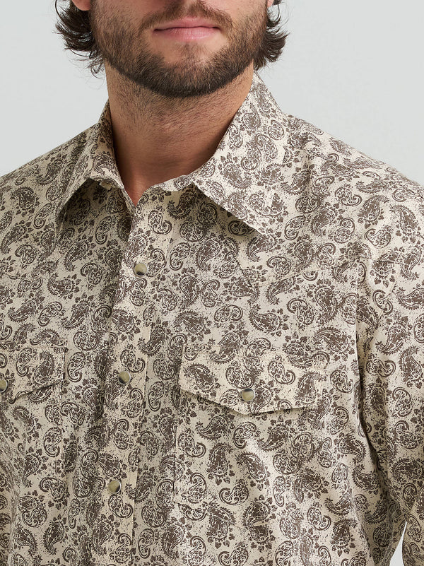 Wrangler Men's 20X Competition Long Sleeve Snap Shirt - 112381480