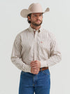 Wrangler Men's George Strait™ Long Sleeve Button Down One Pocket Shirt - 112381952