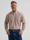 Wrangler Men's George Strait™ Long Sleeve Button Down One Pocket Shirt - 112381953