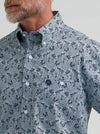 Wrangler Men's George Strait™ Long Sleeve Button Down One Pocket Shirt - 112381960