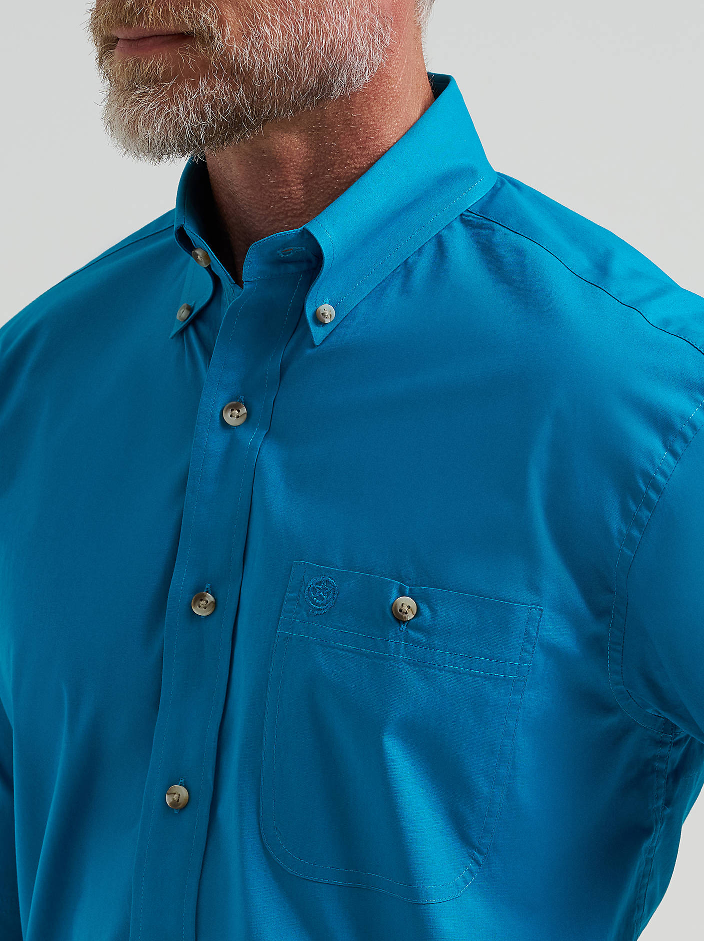 Wrangler Men's George Strait Short Sleeve Button Down 112381966