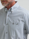 Wrangler Men's George Strait Long Sleeve Button Down Plaid 112381970