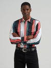 Wrangler Men's Vintage-Inspired Brushpopper Western Snap Workshirt - 112381997