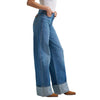 Wrangler Ladies Retro Bailey High Rise Wide Leg Cuffed Jean - 112382266
