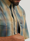 Wrangler Mens Turbulence All Terrain Gear Performance Plaid Shirt-112382381