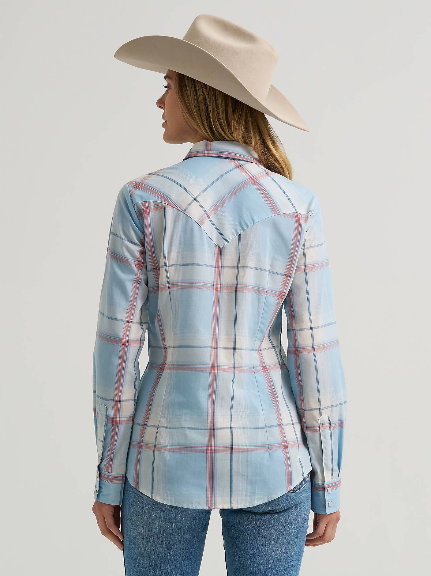 Wrangler Ladies Essential Western Snap Shirt - 112382518