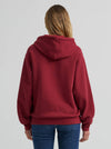 Wrangler Ladies Wide Open Spaces Logo Hoodie Burgundy 112382644