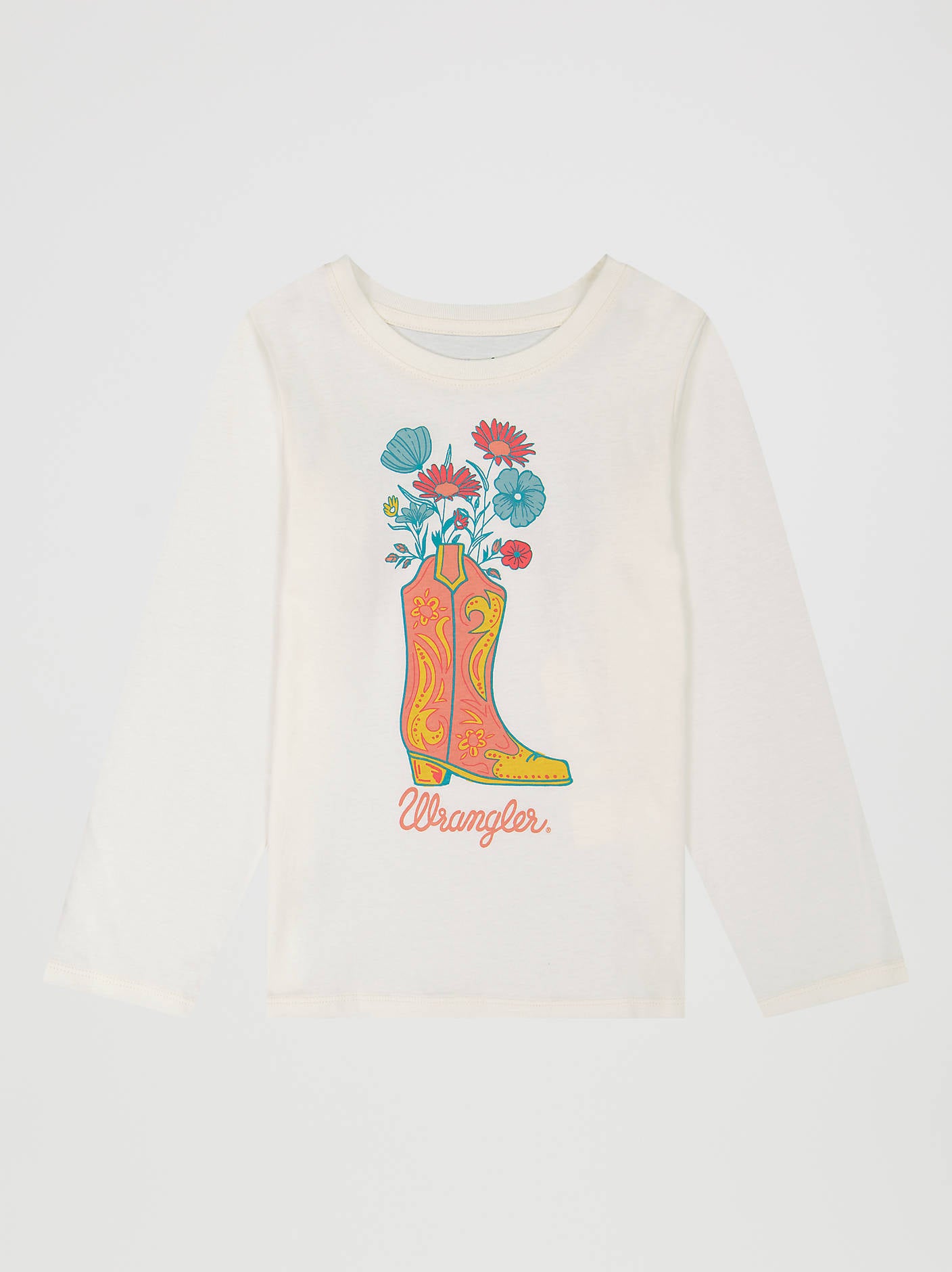 Wrangler Girls Long Sleeve Western Graphic Tee - 112382683